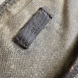 Gucci Textured Fabric Bag